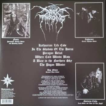 LP Darkthrone: A Blaze In The Northern Sky CLR | LTD