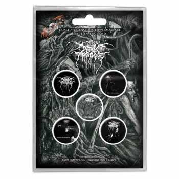 Merch Darkthrone: Set of Buttons Old Star 