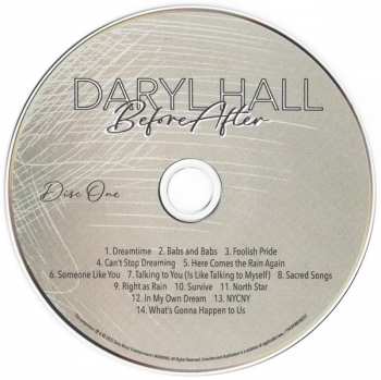 2CD Daryl Hall: BeforeAfter