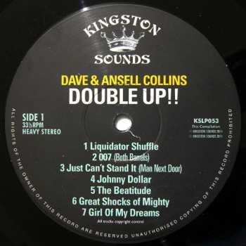 LP Dave & Ansel Collins: Double Up!! 