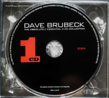 3CD Dave Brubeck: The Absolutely Essential 3 CD Collection