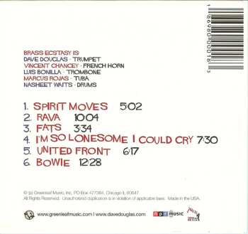 CD Dave Douglas United Front: Brass Ecstasy At Newport