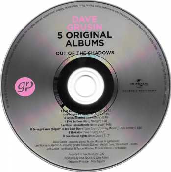 5CD/Box Set Dave Grusin: 5 Original Albums