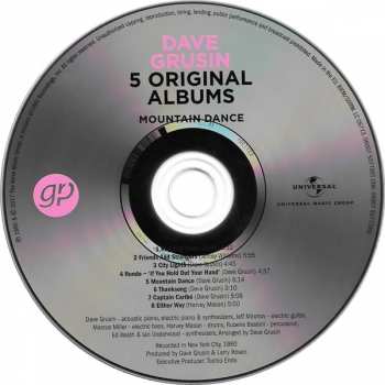 5CD/Box Set Dave Grusin: 5 Original Albums