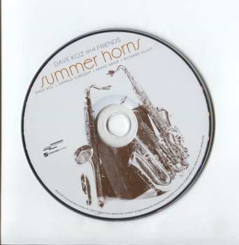 CD Dave Koz: Dave Koz And Friends: Summer Horns