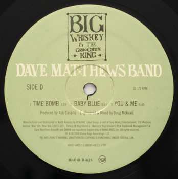 2LP Dave Matthews Band: Big Whiskey And The GrooGrux King