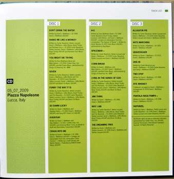 3CD/DVD/Box Set Dave Matthews Band: Europe 2009 LTD