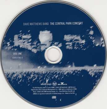 3CD Dave Matthews Band: The Central Park Concert