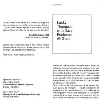 CD Lucky Thompson: Lucky Thompson With Dave Pochonet All Stars DIGI