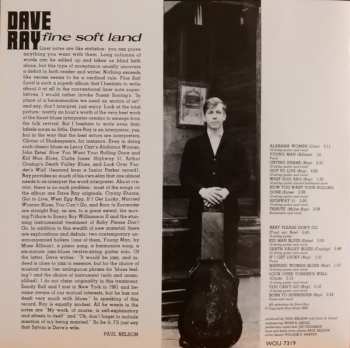 CD Dave Ray: Fine Soft Land
