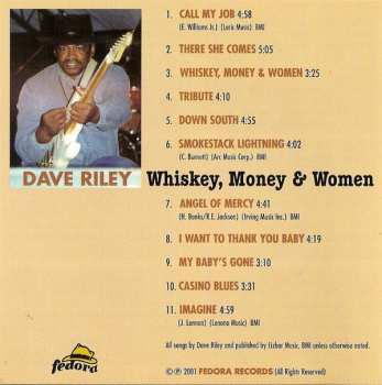 CD Dave Riley: Whiskey, Money & Women