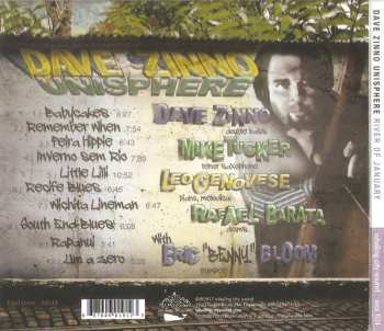 CD Dave Zinno Unisphere: River Of January