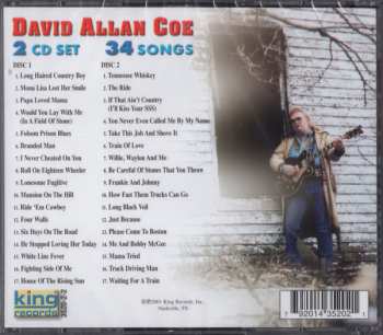 2CD David Allan Coe: Original Outlaw of Country Music (34 Songs)