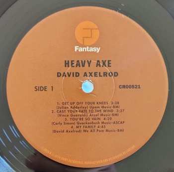 LP David Axelrod: Heavy Axe