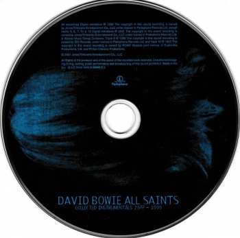 CD David Bowie: All Saints (Collected Instrumentals 1977-1999)