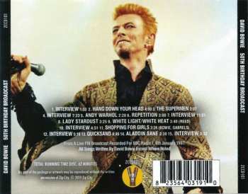 CD David Bowie: 50th Birthday Broadcast (1997 Acoustic Celebration)