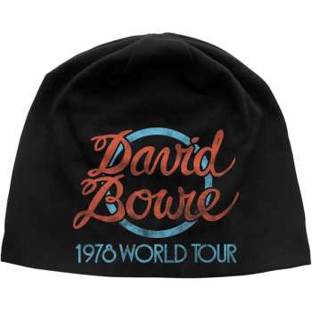 Merch David Bowie: Hats World Tour Logo David Bowie Jd Print