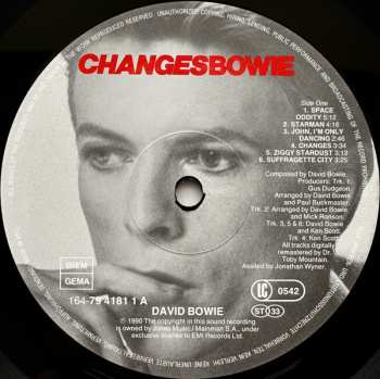 2LP David Bowie: Changesbowie