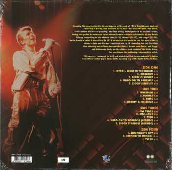 2LP David Bowie: Dallas 1978 Isolar II World Tour  NUM | CLR