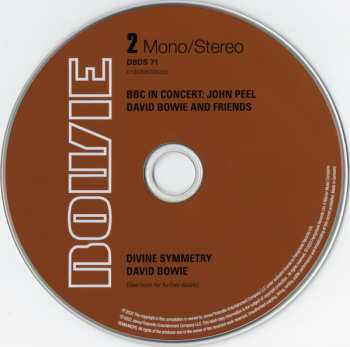 4CD/Box Set/Blu-ray David Bowie: Divine Symmetry LTD