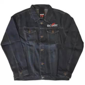 Denim Jacket Flash Logo David Bowie