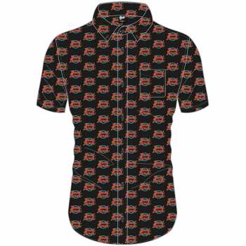 Merch David Bowie: Casual Shirts Logo David Bowie Pattern 