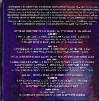 4CD/Box Set David Bowie: Live 74-79