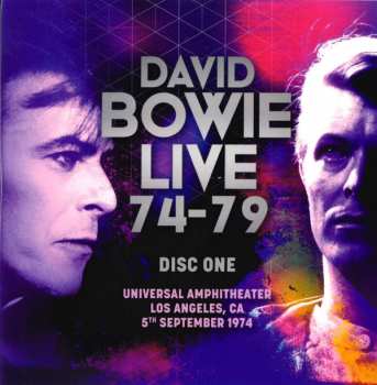 4CD/Box Set David Bowie: Live 74-79