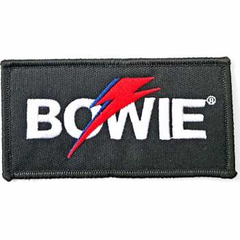 Merch David Bowie: Patch Flash Logo David Bowie