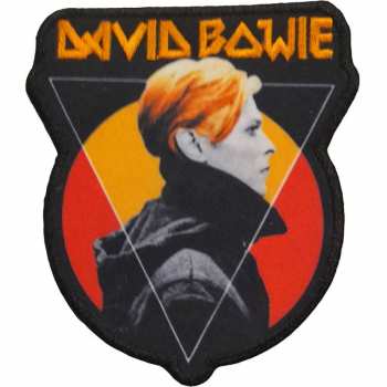 Merch David Bowie: Nášivka Triangle