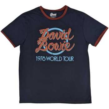 Merch David Bowie: Ringer T-shirt 1978 World Tour
