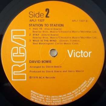 LP David Bowie: Station To Station (limited Picture Vinyl)