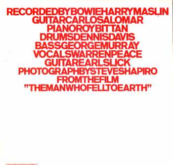 LP David Bowie: Station To Station (limited Picture Vinyl)