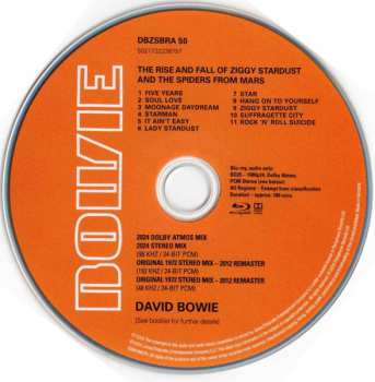Blu-ray David Bowie: The Rise And Fall Of Ziggy Stardust And The Spiders From Mars LTD