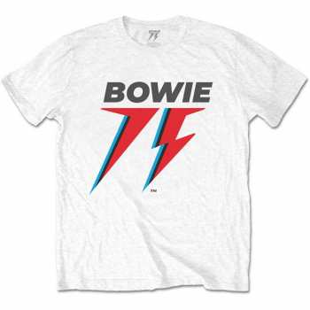 Merch David Bowie: T-shirt 75th Logo David Bowie 