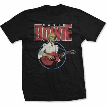 Merch David Bowie: T-shirt Acoustic Bootleg 