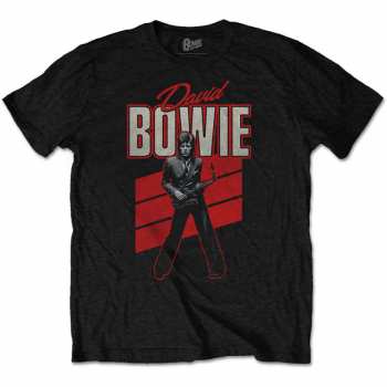 Merch David Bowie: T-shirt Red Sax 