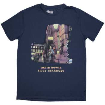 Merch David Bowie: David Bowie Unisex T-shirt: Ziggy Stardust (small) S