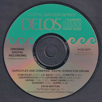 CD David Britton: Gargoyles & Chimeras - Exotic Works For Organ