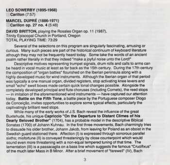 CD David Britton: Gargoyles & Chimeras - Exotic Works For Organ