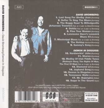 CD David Bromberg: David Bromberg/Demon In Disguise