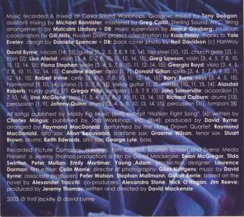 CD David Byrne: Lead Us Not Into Temptation - Music From The Film Young Adam