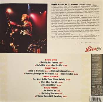 2LP David Byrne: Live From Austin TX CLR | LTD