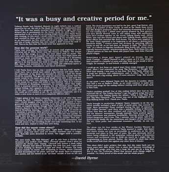 2LP David Byrne: The Complete Score From The Broadway Production Of "The Catherine Wheel"