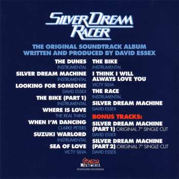 CD David Essex: Silver Dream Racer