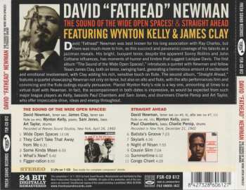 CD David "Fathead" Newman: The Sound Of The Wide Open Spaces ! + Straight Ahead