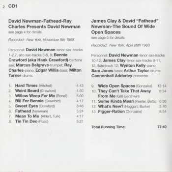 2CD David "Fathead" Newman: Four Classic Albums