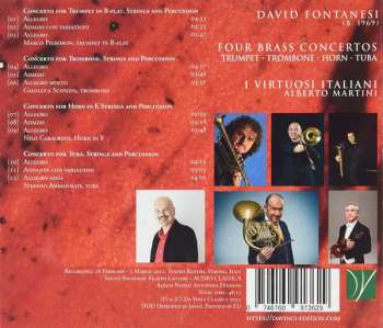CD I Virtuosi Italiani: Four Brass Concertos (Trumpet - Trombone - Horn - Tuba)