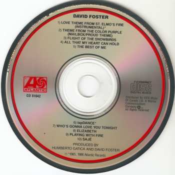 CD David Foster: David Foster