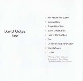 CD David Gates: First